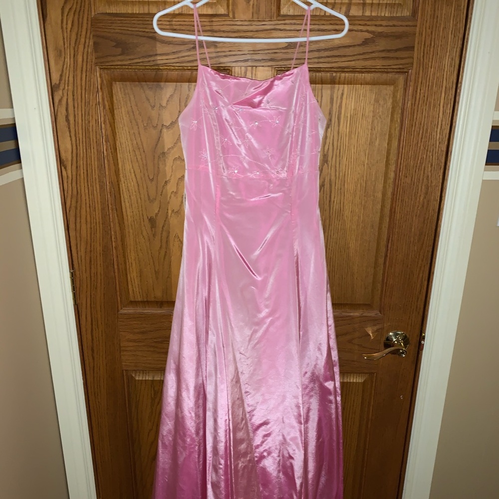 Womens Floor Length Evening Dress